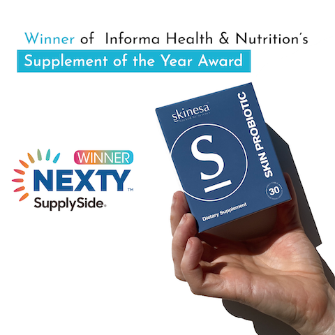 The 2020 SupplySide NEXTY Awards Winners Best Condition-Specific Supplement:  Skinesa
